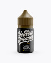 Matte Dropper Bottle Mockup