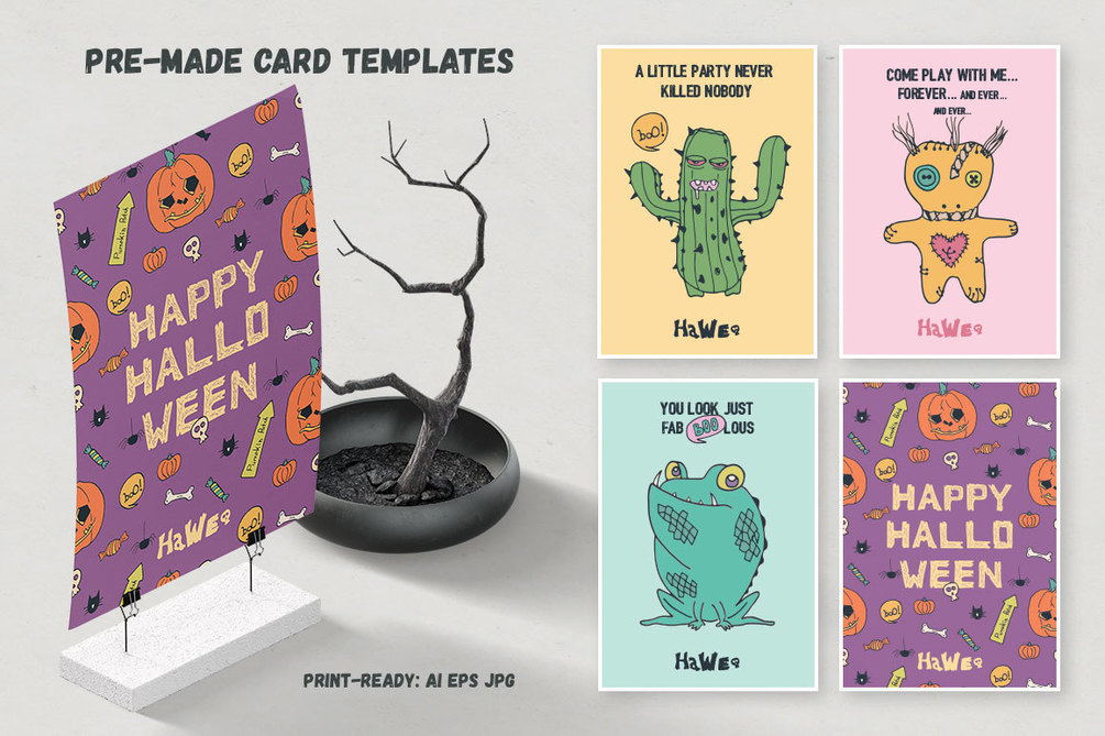 HaWe: Halloween Vector Toolkit HaWe: Halloween Vector Toolkit