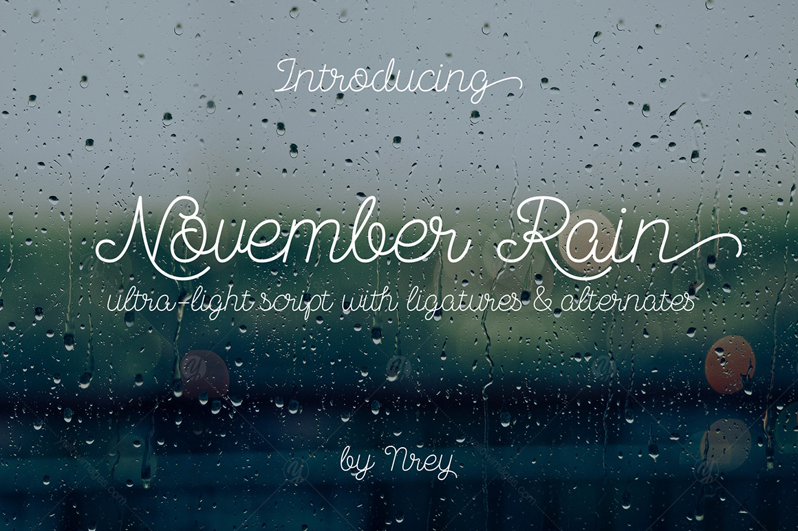 November Rain script