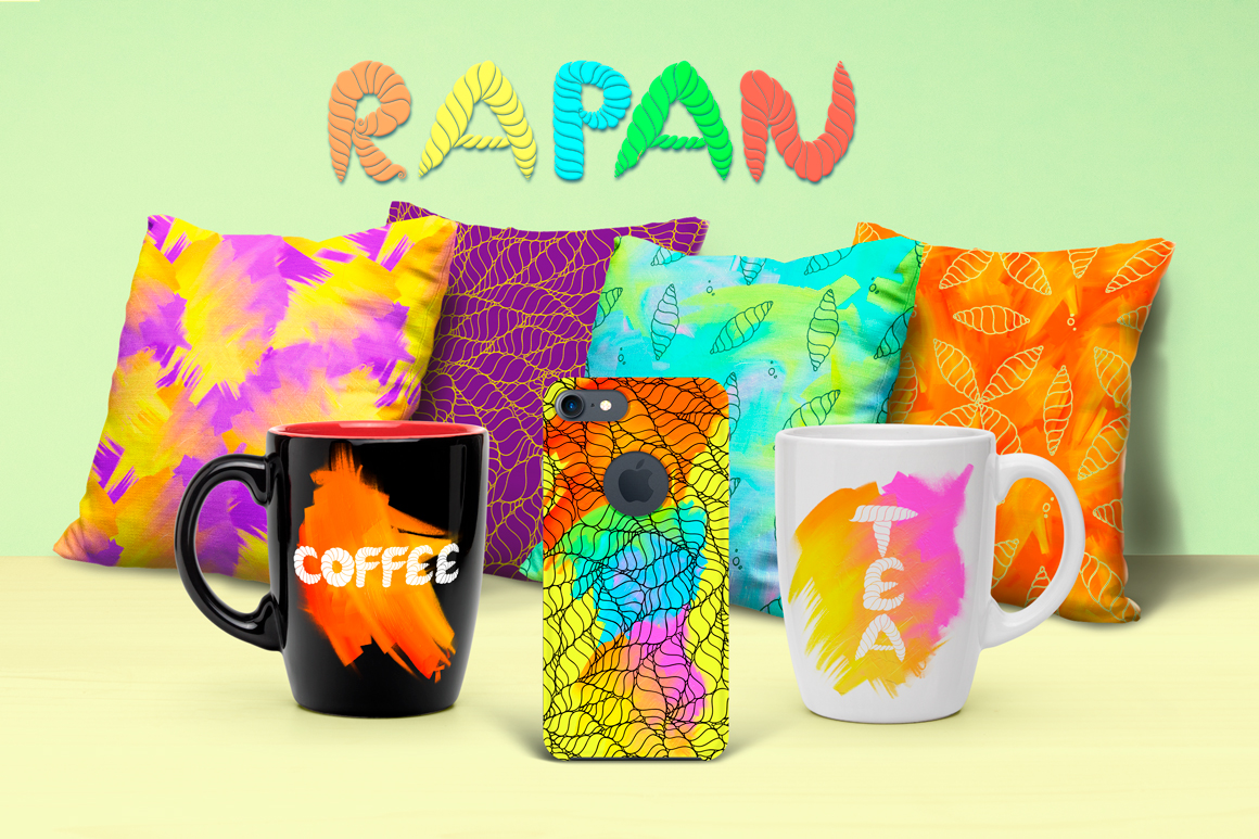 Hand drawn sets "RAPAN" Hand drawn sets "RAPAN"