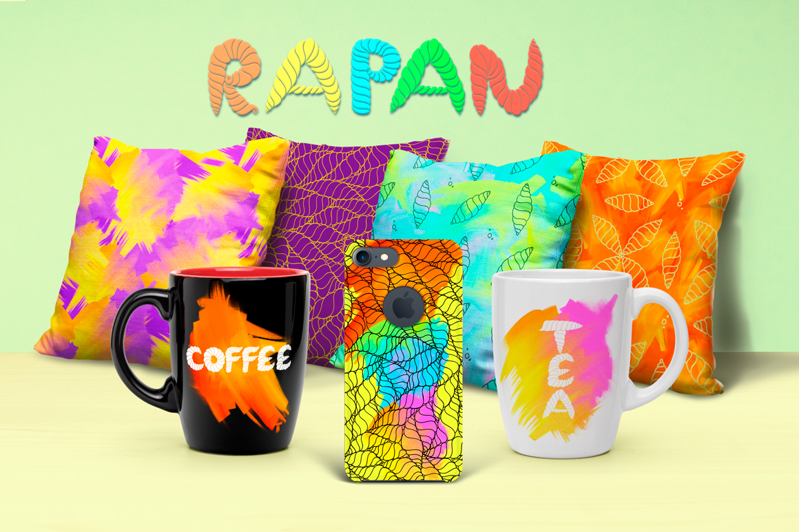 Hand drawn sets &#034;RAPAN&#034;