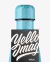 500ml Bottle with Glossy Label Mockup