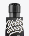 250ml Bottle with Glossy Label Mockup