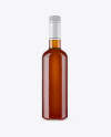 Clear Glass Rum Bottle Mockup Clear Glass Rum Bottle Mockup