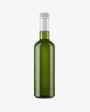Green Glass Whiskey Bottle Mockup Green Glass Whiskey Bottle Mockup