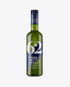 Green Glass Whiskey Bottle Mockup Green Glass Whiskey Bottle Mockup