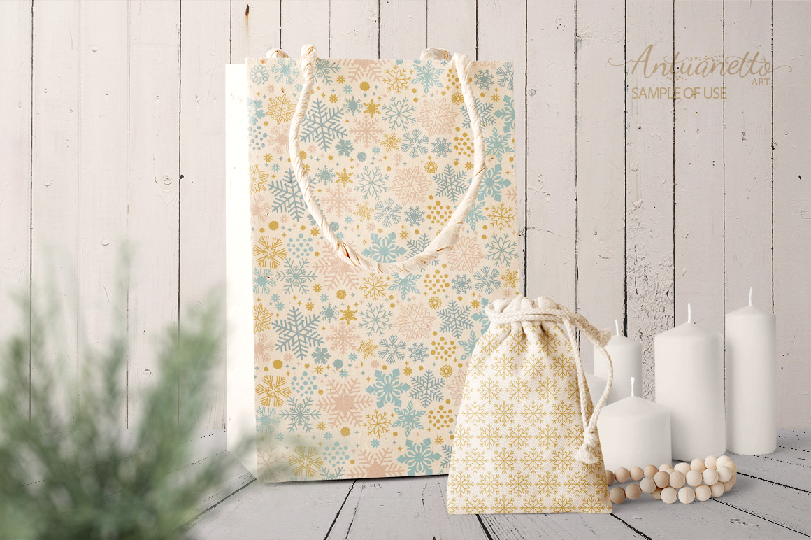 Sparkling snowflakes collection Sparkling snowflakes collection