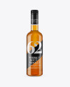 Clear Glass Whiskey Bottle Mockup Clear Glass Whiskey Bottle Mockup