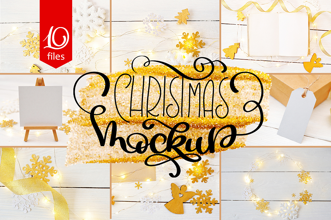 Christmas Mock Up Photos Collection 2