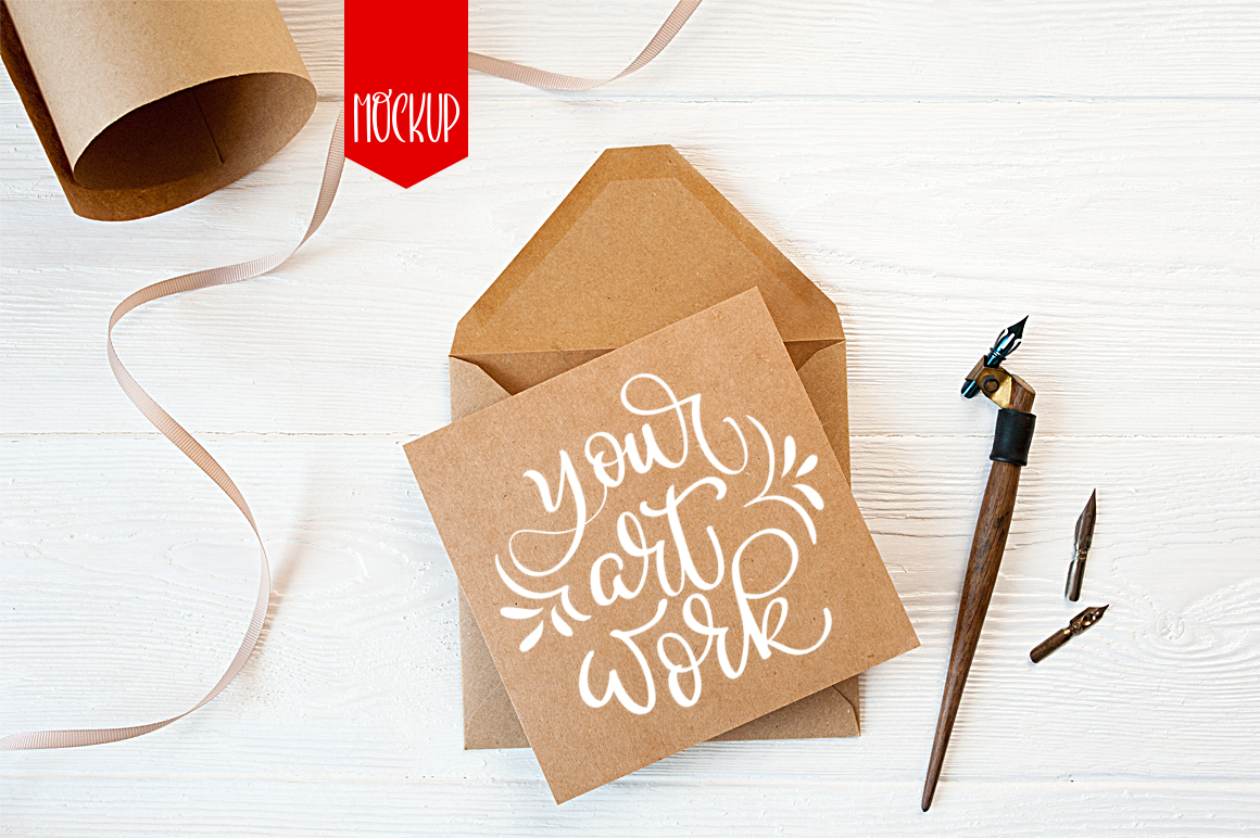 Envelop letter mock up Envelop letter mock up