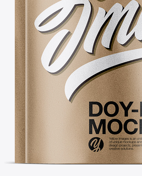 Kraft Doy-Pack Mockup