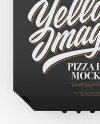 Pizza Box Mockup - Top View