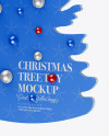 Matte Christmas Tree Toy Mockup