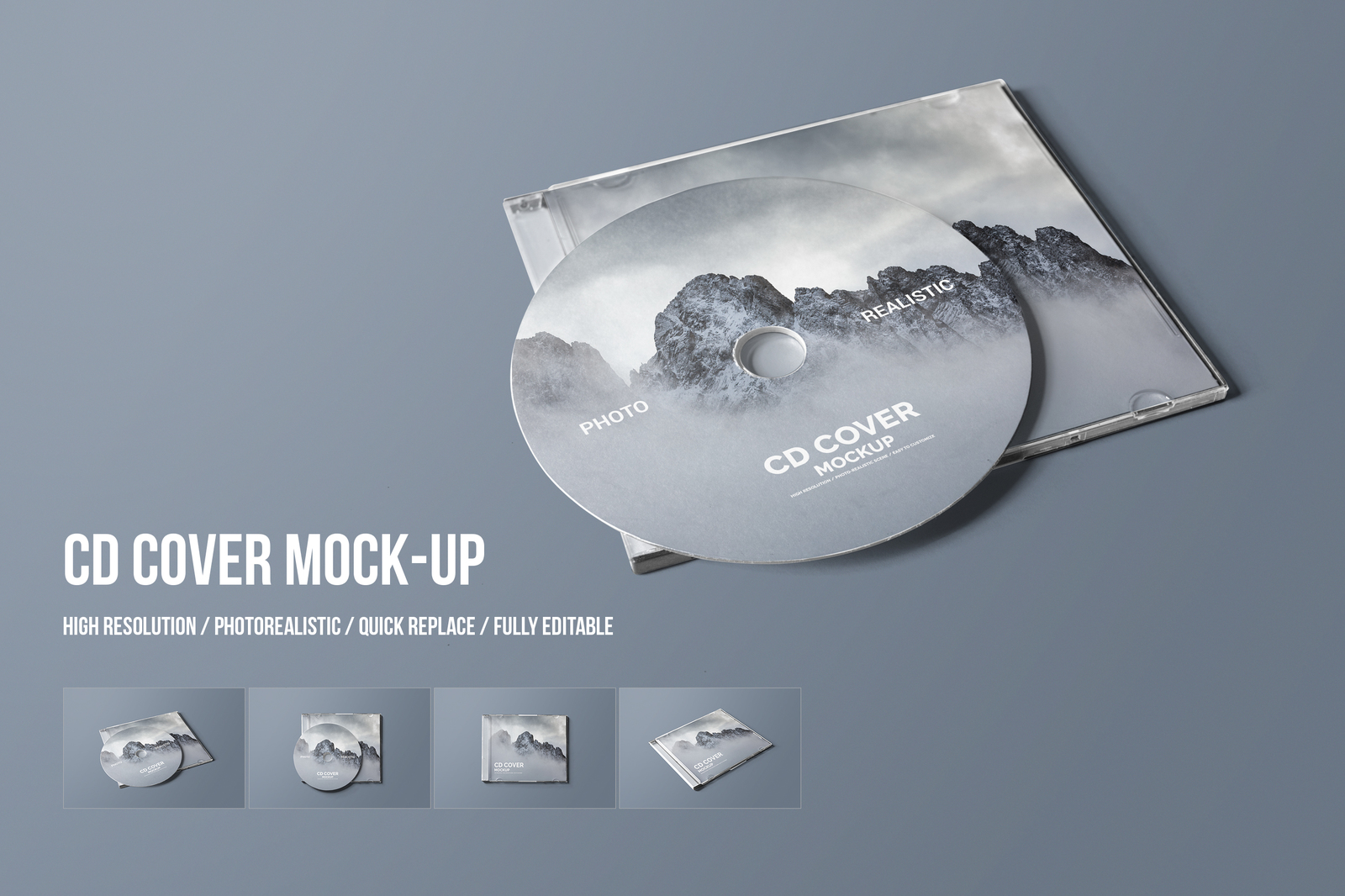 CD Cover Mockup