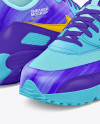 Two Sneakers Mockup - Half Side View