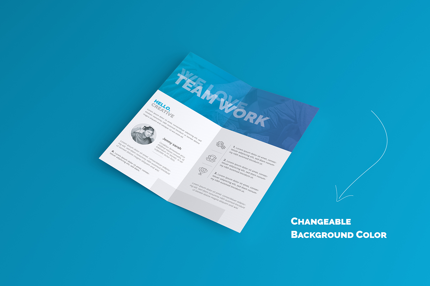DL Bifold Brochure Mock-Up DL Bifold Brochure Mock-Up