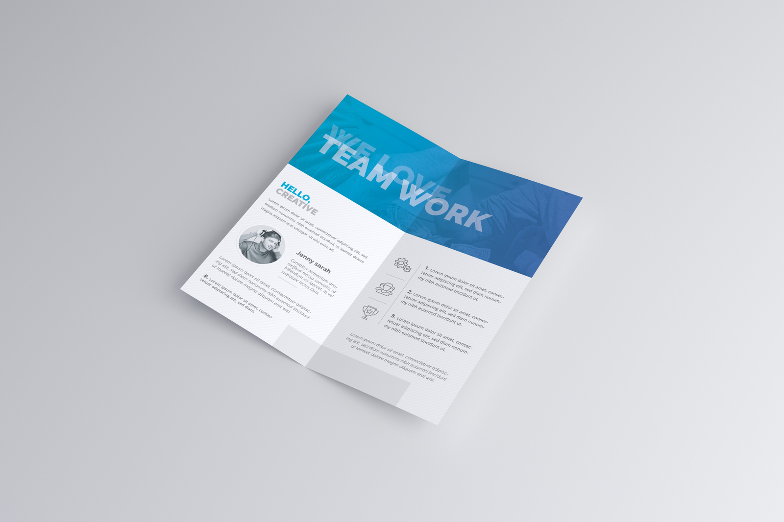 DL Bifold Brochure Mock-Up DL Bifold Brochure Mock-Up