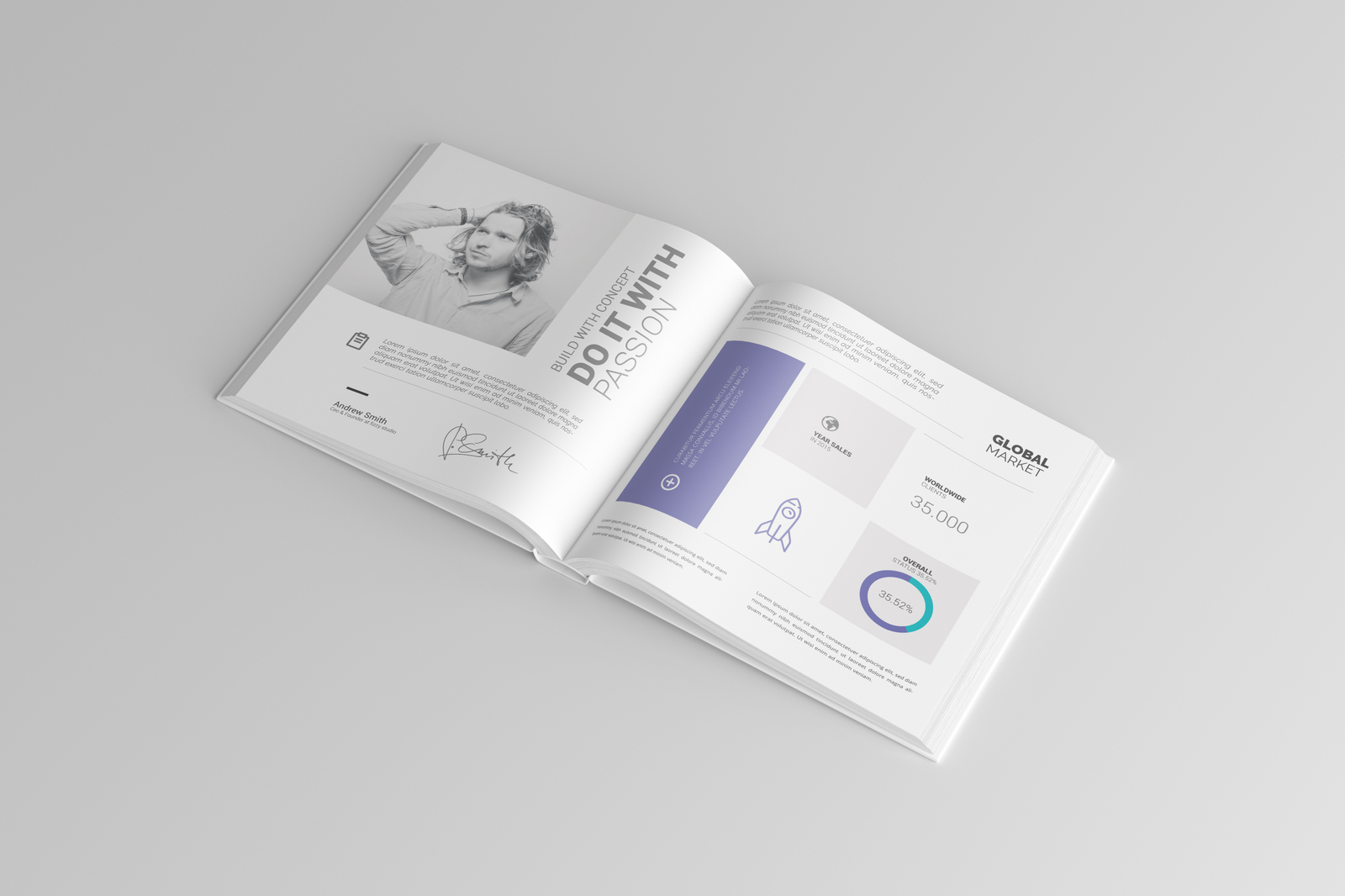Square Book Mock-Up / Hardcover Square Book Mock-Up / Hardcover