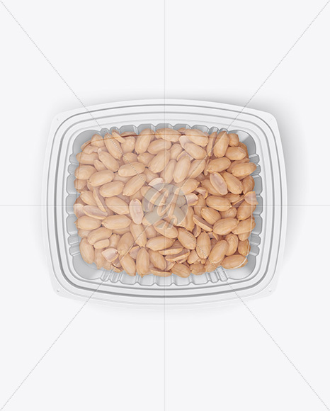 Transparent Container Mockup - Top View