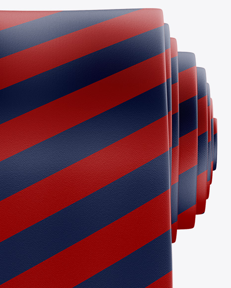 Glossy Tie Mockup