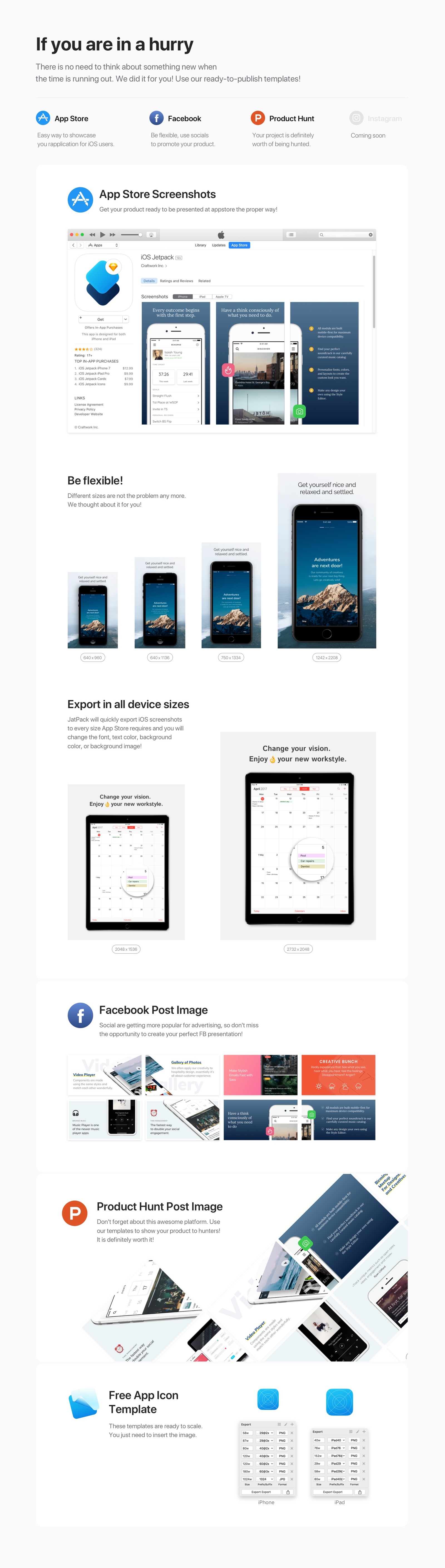 iOS Jetpack Templates iOS Jetpack Templates