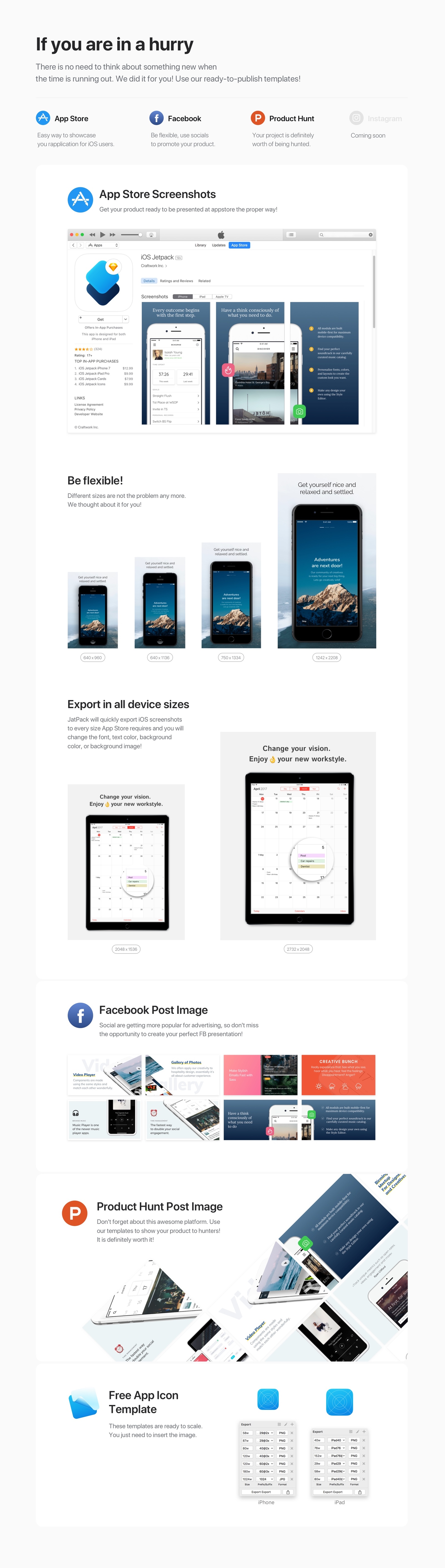 iOS Jetpack Templates