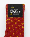 Socks Mockup - Top View