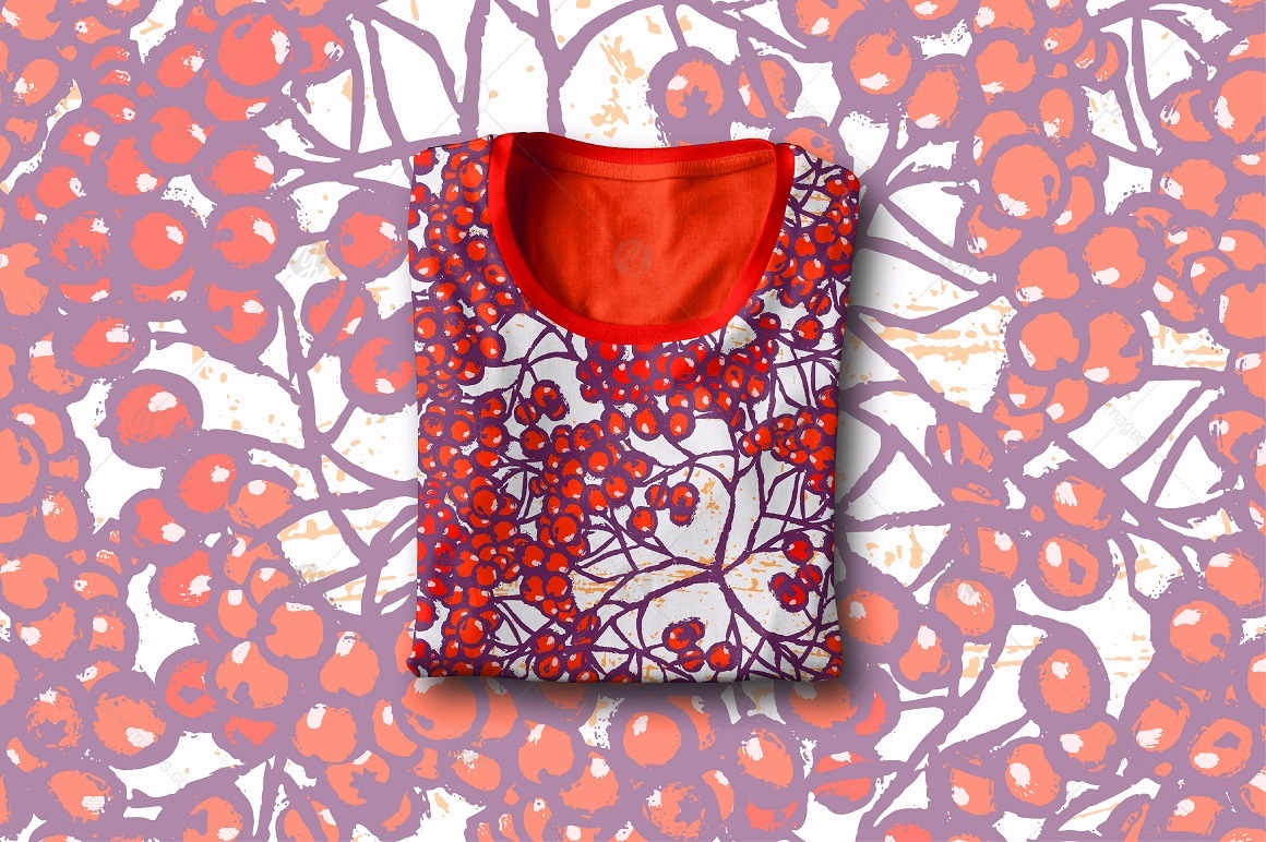 Rowanberries Fall Pattern Collection Rowanberries Fall Pattern Collection