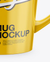 Glossy Mug Mockup