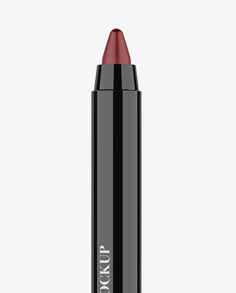 Opened Glossy Lipstick Mockup