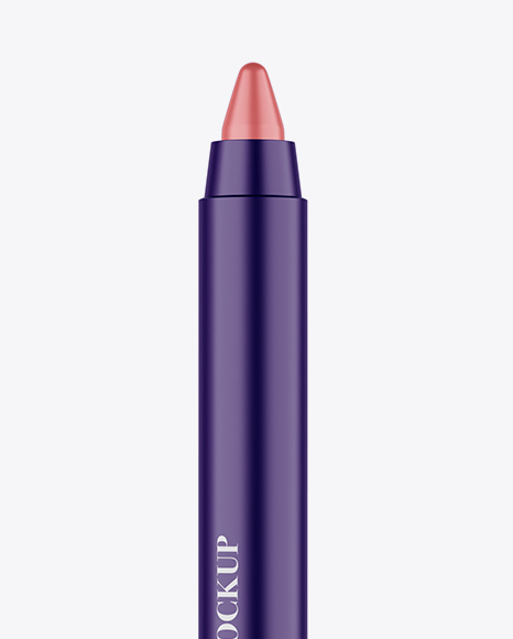 Opened Matte Lipstick Mockup