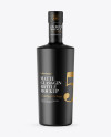 Matte Glass Bottle Mockup Matte Glass Bottle Mockup