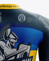 Men’s Cycling Speed Jersey mockup (Back View)