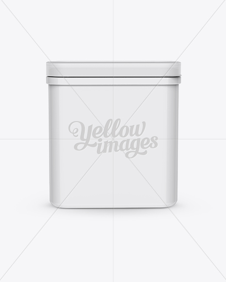 Cocoa Powder Container Mockup