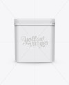 Cocoa Powder Container Mockup