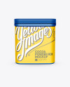 Cocoa Powder Container Mockup