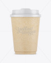 300ml Kraft Paper Cup Mockup