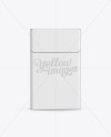 Flip-top Hard Pack Cigarette Case Mockup