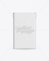 Flip-top Hard Pack Cigarette Case Mockup