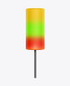 Popsicle w/ Plastic Stick Mockup