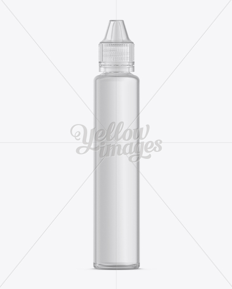 Eye Dropper W/ Clear Cap Mockup Eye Dropper W/ Clear Cap Mockup