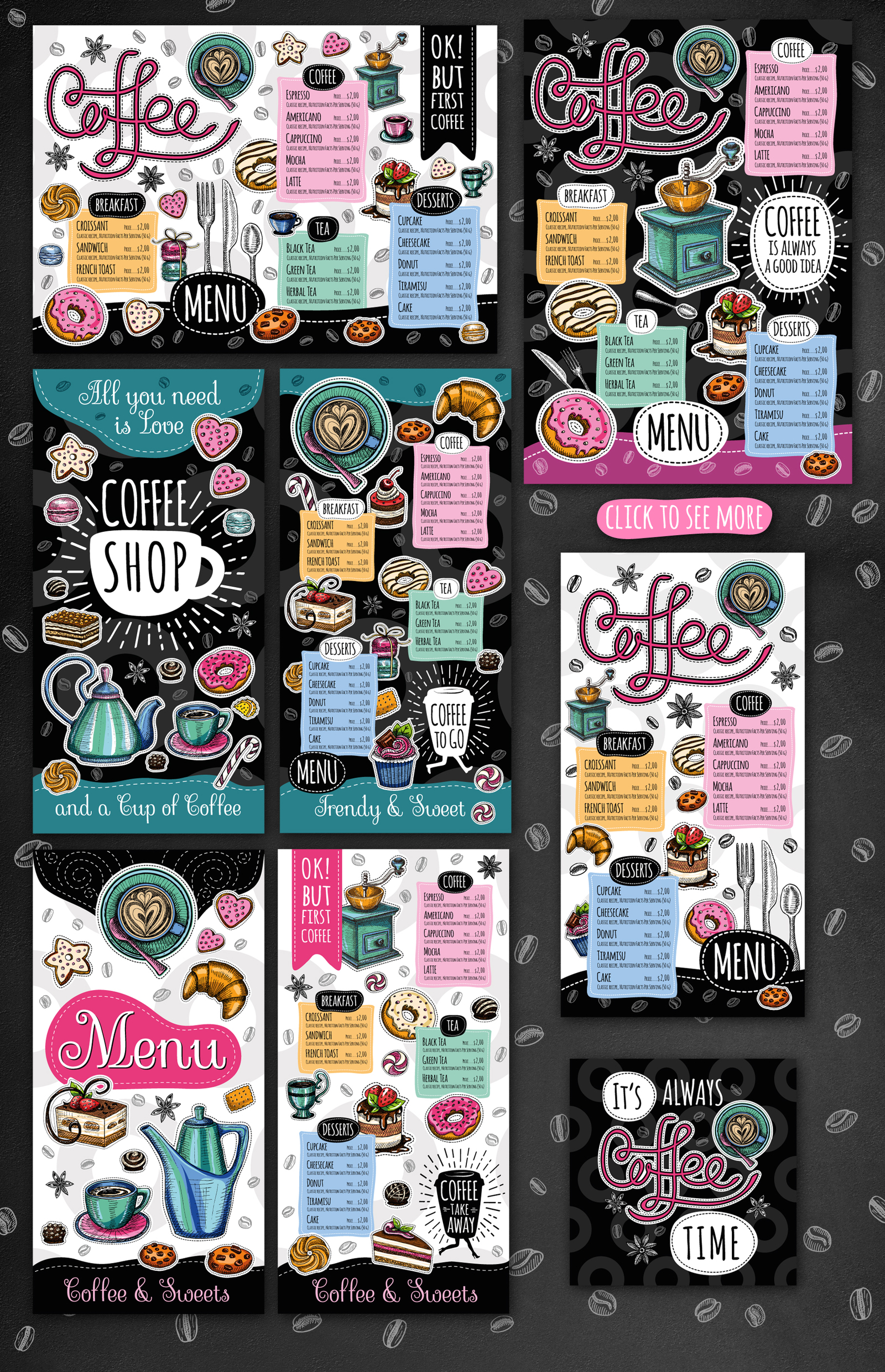 Big Coffee &amp; Sweets Collection