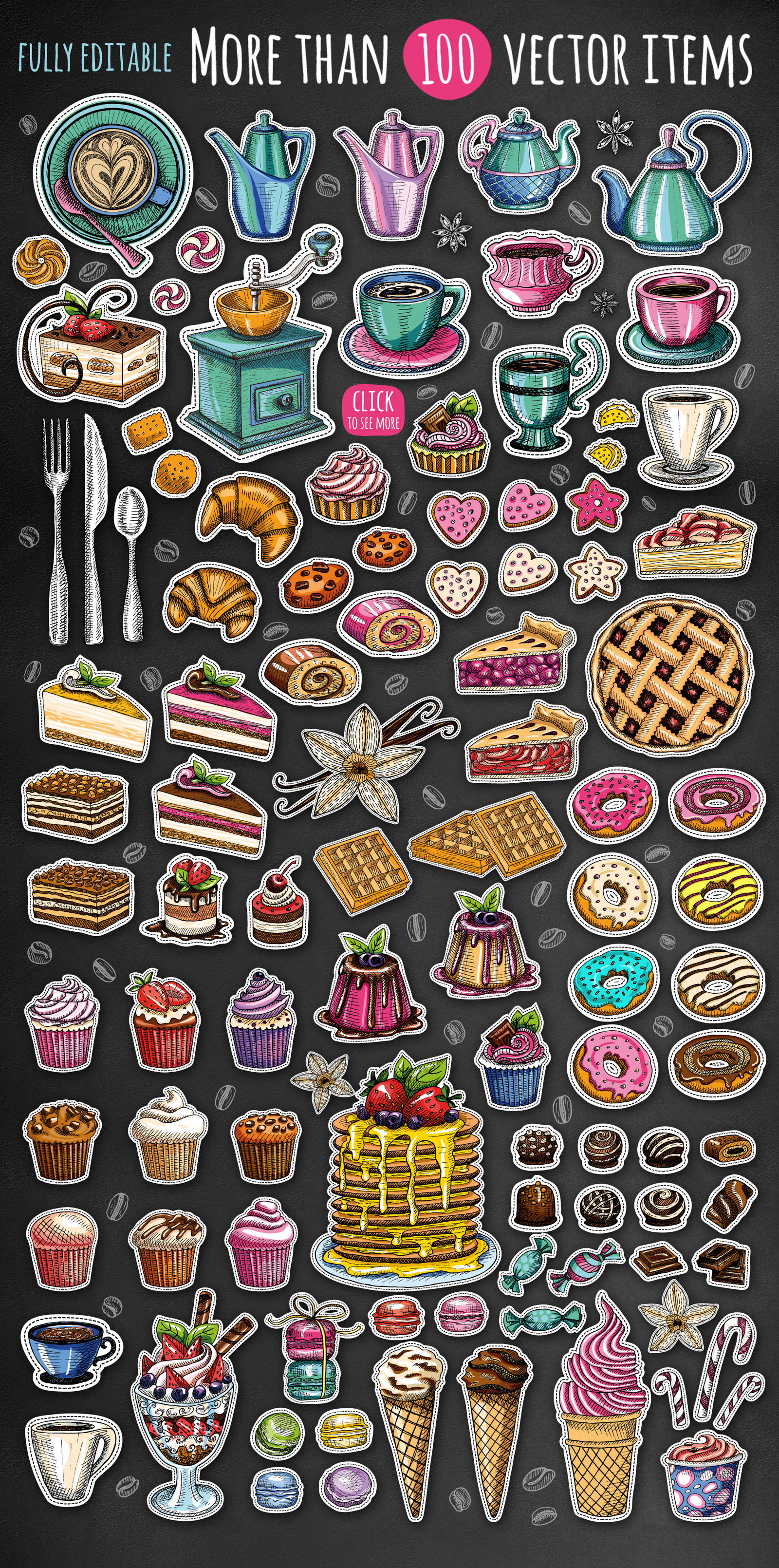 Big Coffee & Sweets Collection Big Coffee & Sweets Collection