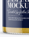 Clear Glass Jar with Pear Jam Mockup Clear Glass Jar with Pear Jam Mockup