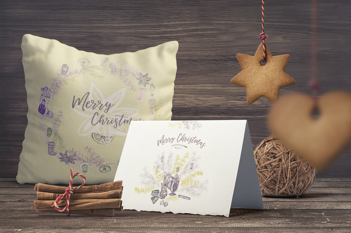 Sweet Christmas - vector collection Sweet Christmas - vector collection