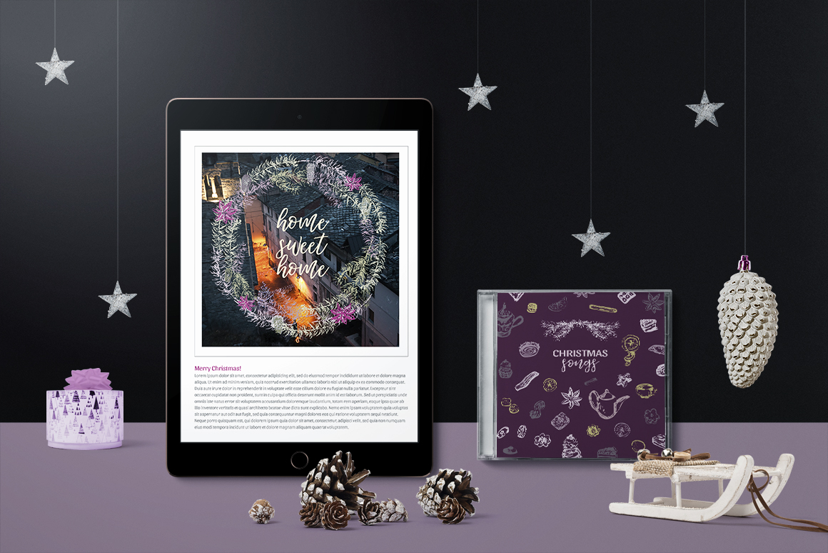 Sweet Christmas - vector collection Sweet Christmas - vector collection