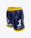 Women’s Basketball Shorts Mockup - Half Side View