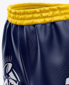 Women’s Basketball Shorts Mockup - Half Side View