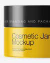 15ml Glossy Cosmetic Jar Mockup 15ml Glossy Cosmetic Jar Mockup