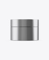 50ml Metallic Cosmetic Jar Mockup